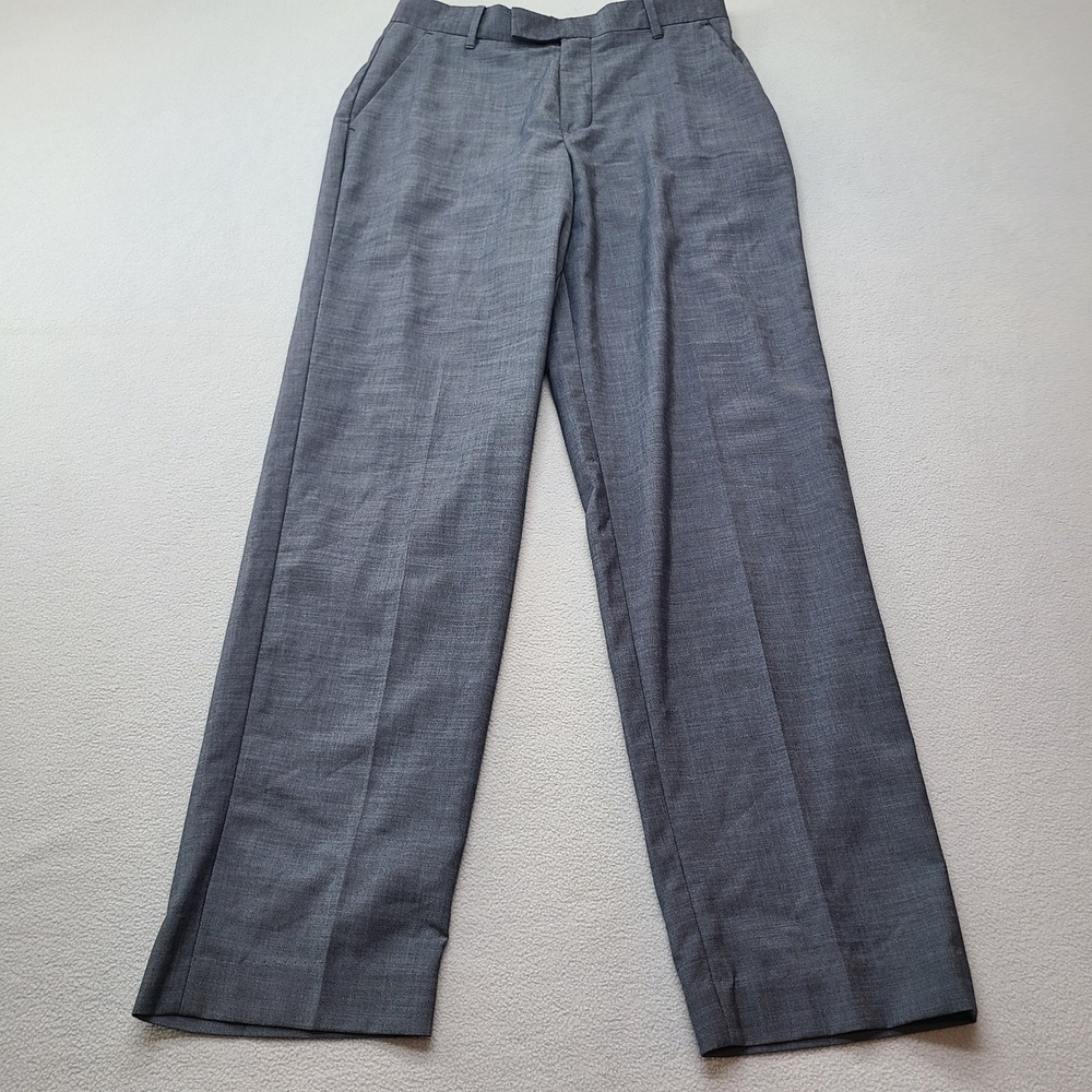 Calvin Klein Dress Pants Boys 18 Blue New Modern Fit Stretch Trousers K